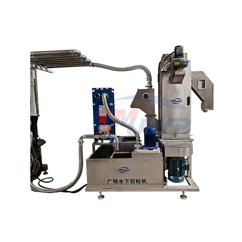 How adaptable is the medium underwater pelletizer when processing different types of plastic materials?