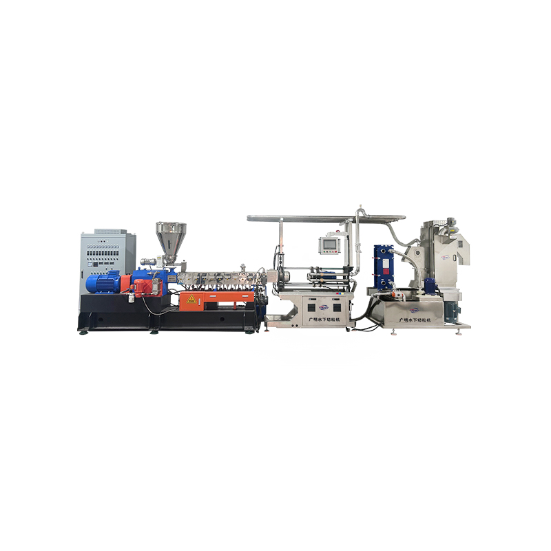 How did the large underwater pelletizer become the core equipment for high-volume plastic pelletizing production lines?