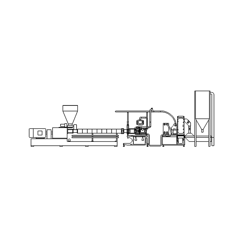 How does a customized underwater pelletizer adapt to the pelletizing needs of high-viscosity plastics, which are difficult to process?